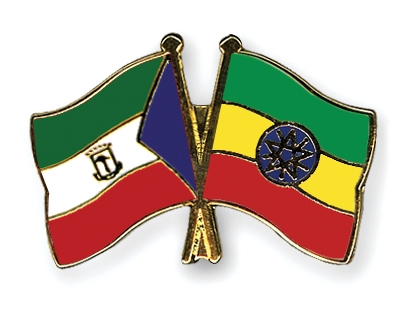 Fahnen Pins quatorialguinea thiopien