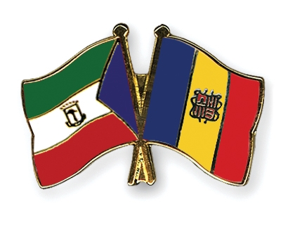 Fahnen Pins quatorialguinea Andorra