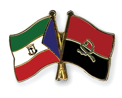 Fahnen Pins quatorialguinea Angola