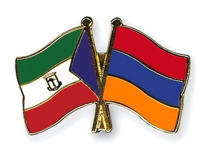 Fahnen Pins quatorialguinea Armenien