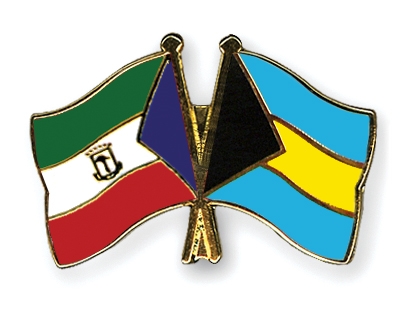 Fahnen Pins quatorialguinea Bahamas