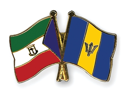 Fahnen Pins quatorialguinea Barbados