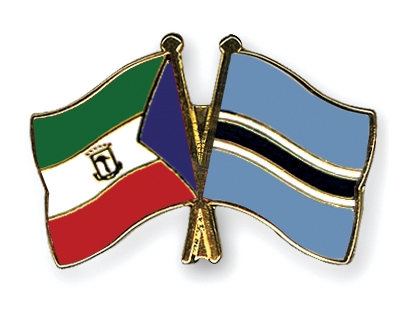 Fahnen Pins quatorialguinea Botsuana