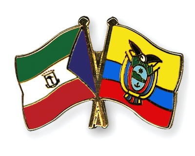 Fahnen Pins quatorialguinea Ecuador