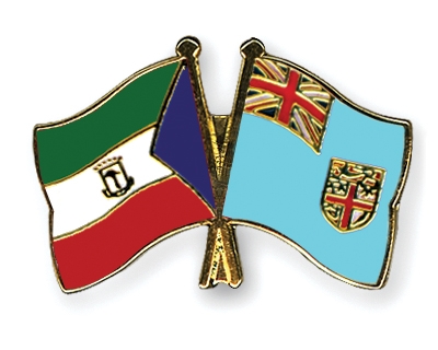 Fahnen Pins quatorialguinea Fidschi