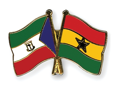 Fahnen Pins quatorialguinea Ghana