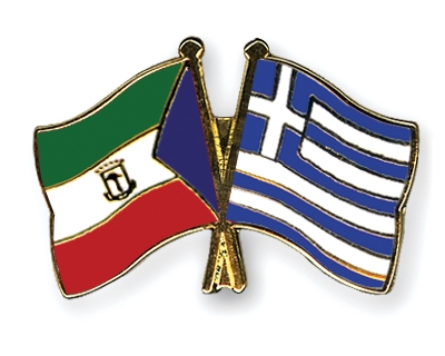 Fahnen Pins quatorialguinea Griechenland