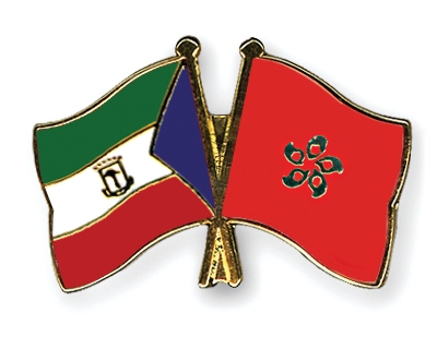 Fahnen Pins quatorialguinea Hong-Kong