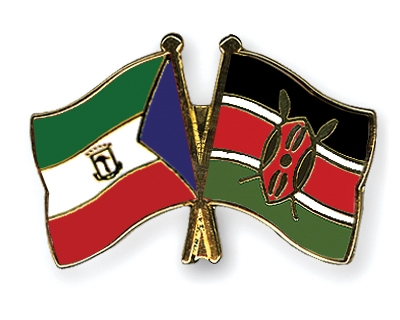 Fahnen Pins quatorialguinea Kenia