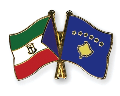 Fahnen Pins quatorialguinea Kosovo