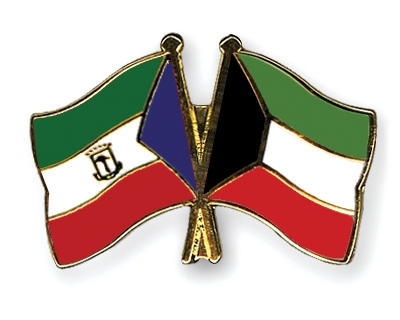 Fahnen Pins quatorialguinea Kuwait