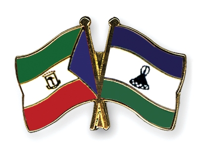 Fahnen Pins quatorialguinea Lesotho