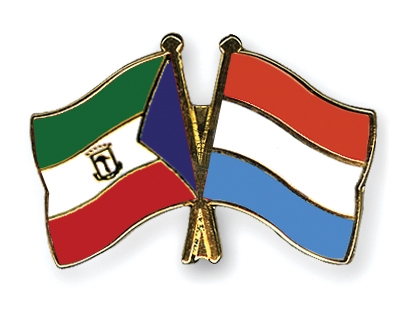 Fahnen Pins quatorialguinea Luxemburg