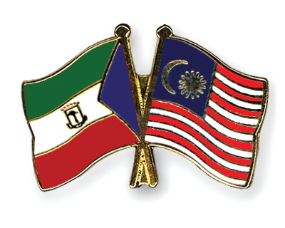 Fahnen Pins quatorialguinea Malaysia