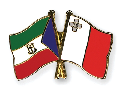 Fahnen Pins quatorialguinea Malta