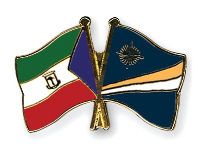 Fahnen Pins quatorialguinea Marshallinseln