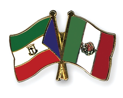 Fahnen Pins quatorialguinea Mexiko