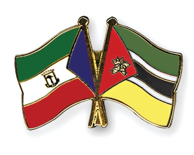 Fahnen Pins quatorialguinea Mosambik