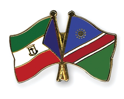 Fahnen Pins quatorialguinea Namibia