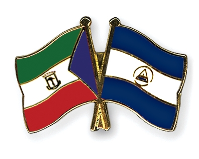 Fahnen Pins quatorialguinea Nicaragua