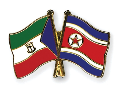 Fahnen Pins quatorialguinea Nordkorea