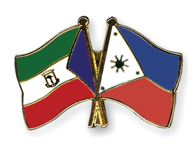 Fahnen Pins quatorialguinea Philippinen