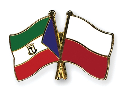 Fahnen Pins quatorialguinea Polen