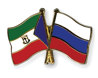 Fahnen Pins quatorialguinea Russland