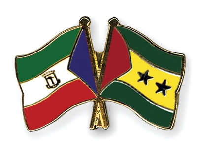 Fahnen Pins quatorialguinea Sao-Tome-und-Principe