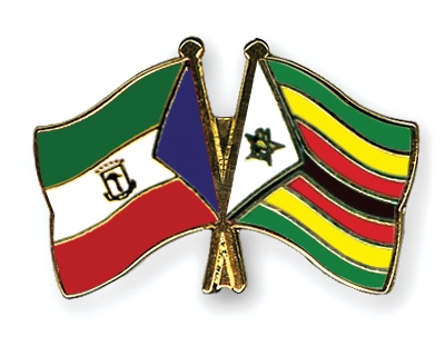 Fahnen Pins quatorialguinea Simbabwe