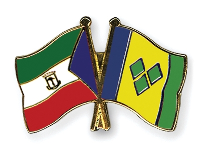 Fahnen Pins quatorialguinea St-Vincent-und-die-Grenadinen