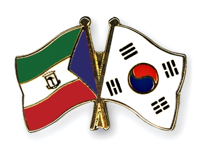 Fahnen Pins quatorialguinea Sdkorea