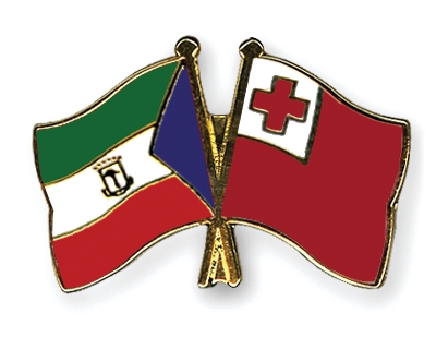 Fahnen Pins quatorialguinea Tonga