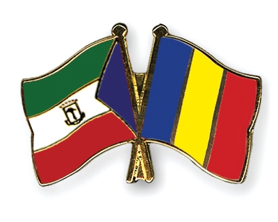 Fahnen Pins quatorialguinea Tschad