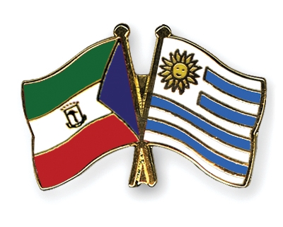 Fahnen Pins quatorialguinea Uruguay