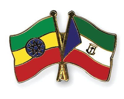 Fahnen Pins thiopien quatorialguinea