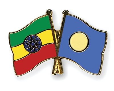 Fahnen Pins thiopien Palau