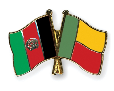 Fahnen Pins Afghanistan Benin