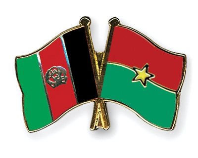 Fahnen Pins Afghanistan Burkina-Faso