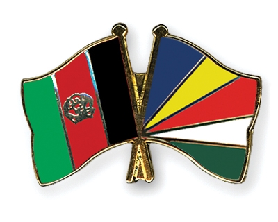 Fahnen Pins Afghanistan Seychellen