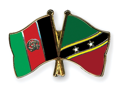 Fahnen Pins Afghanistan St-Kitts-und-Nevis