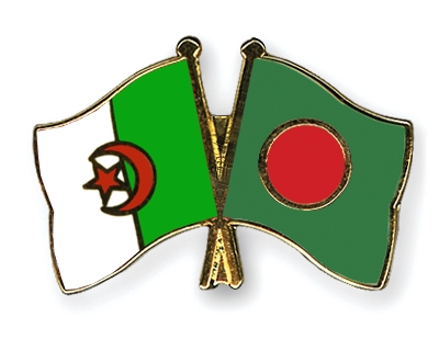 Fahnen Pins Algerien Bangladesch