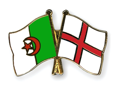 Fahnen Pins Algerien England