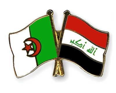 Fahnen Pins Algerien Irak
