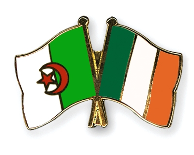 Fahnen Pins Algerien Irland