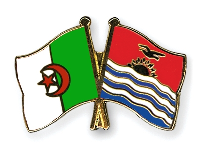 Fahnen Pins Algerien Kiribati