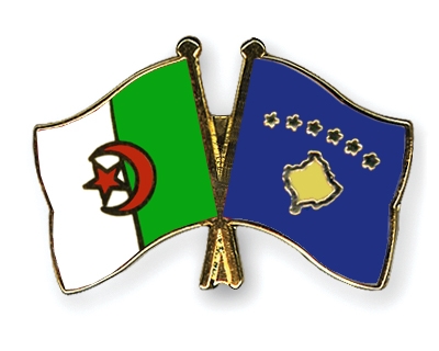 Fahnen Pins Algerien Kosovo