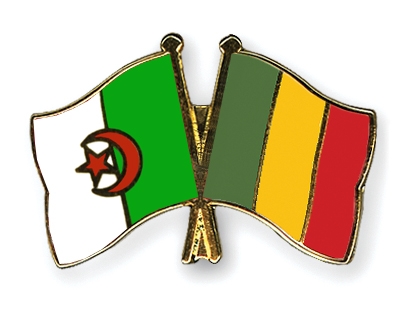 Fahnen Pins Algerien Mali