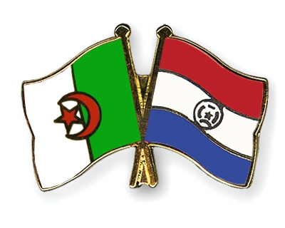 Fahnen Pins Algerien Paraguay