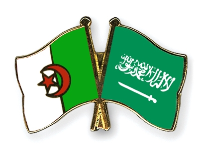 Fahnen Pins Algerien Saudi-Arabien